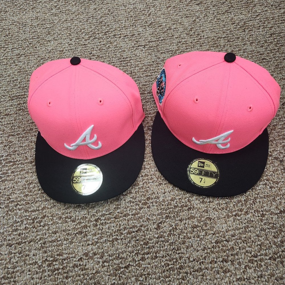 New Era Atlanta Braves 59FIFTY Fitted Hat Exclusive 40th Year Side Patch